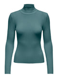 JDYPLUM L/S ROLL NECK PULLOVER KNT