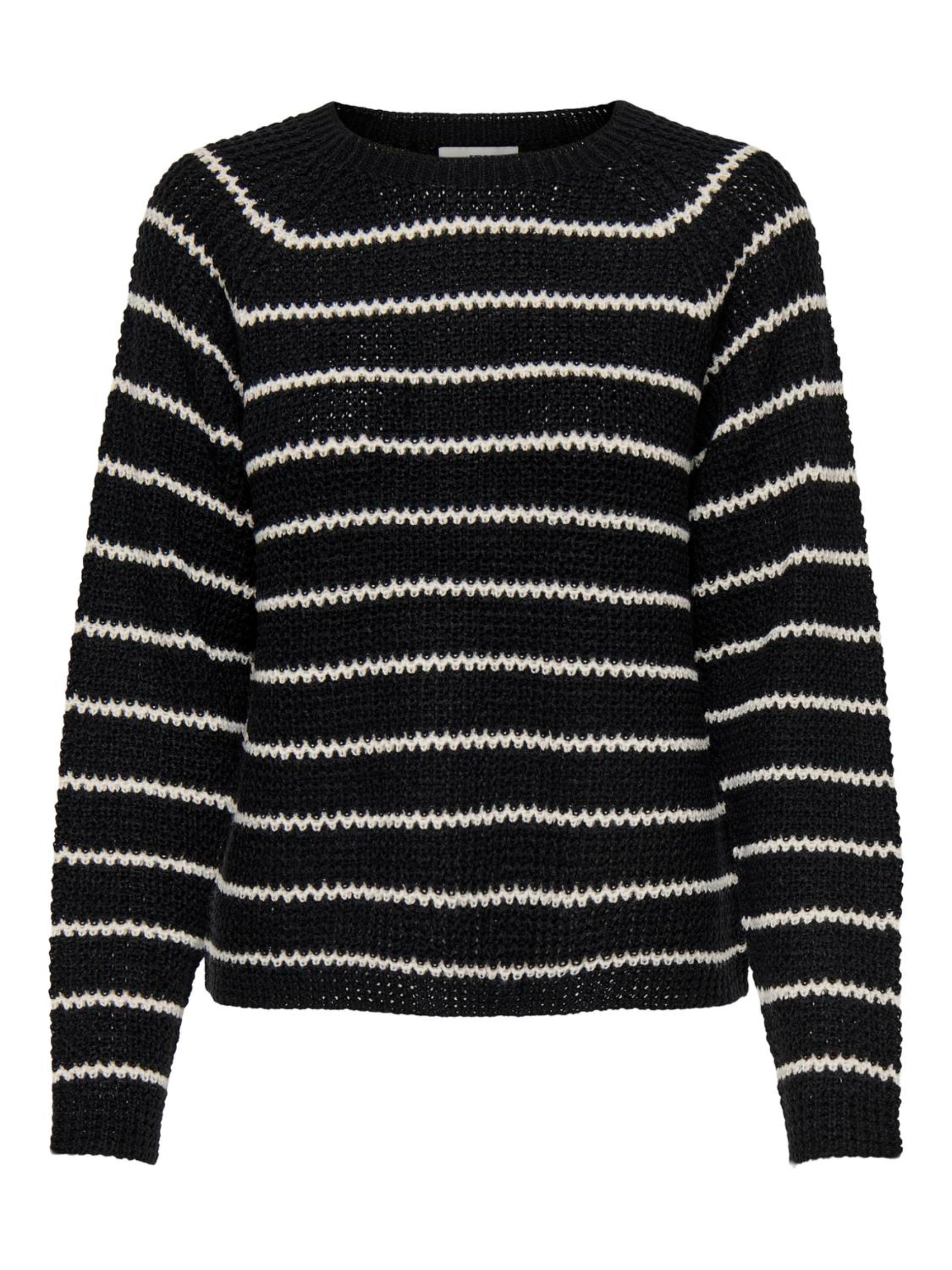 JDYELLEN L/S ONECK RAGLAN PULLOVER KNT