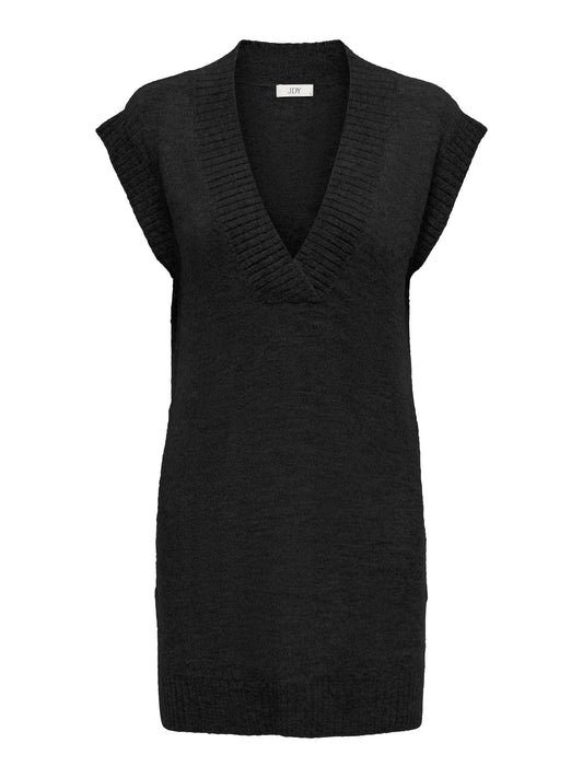 JDYELANORA S/L V-NECK SLIT VEST