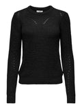 JDYMEGAN FELO L/S O-NECK STRUC PULL KNT
