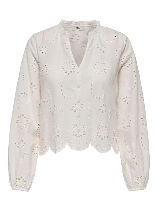 JDYDITTE L/S EMBRODERIE  SHIRT