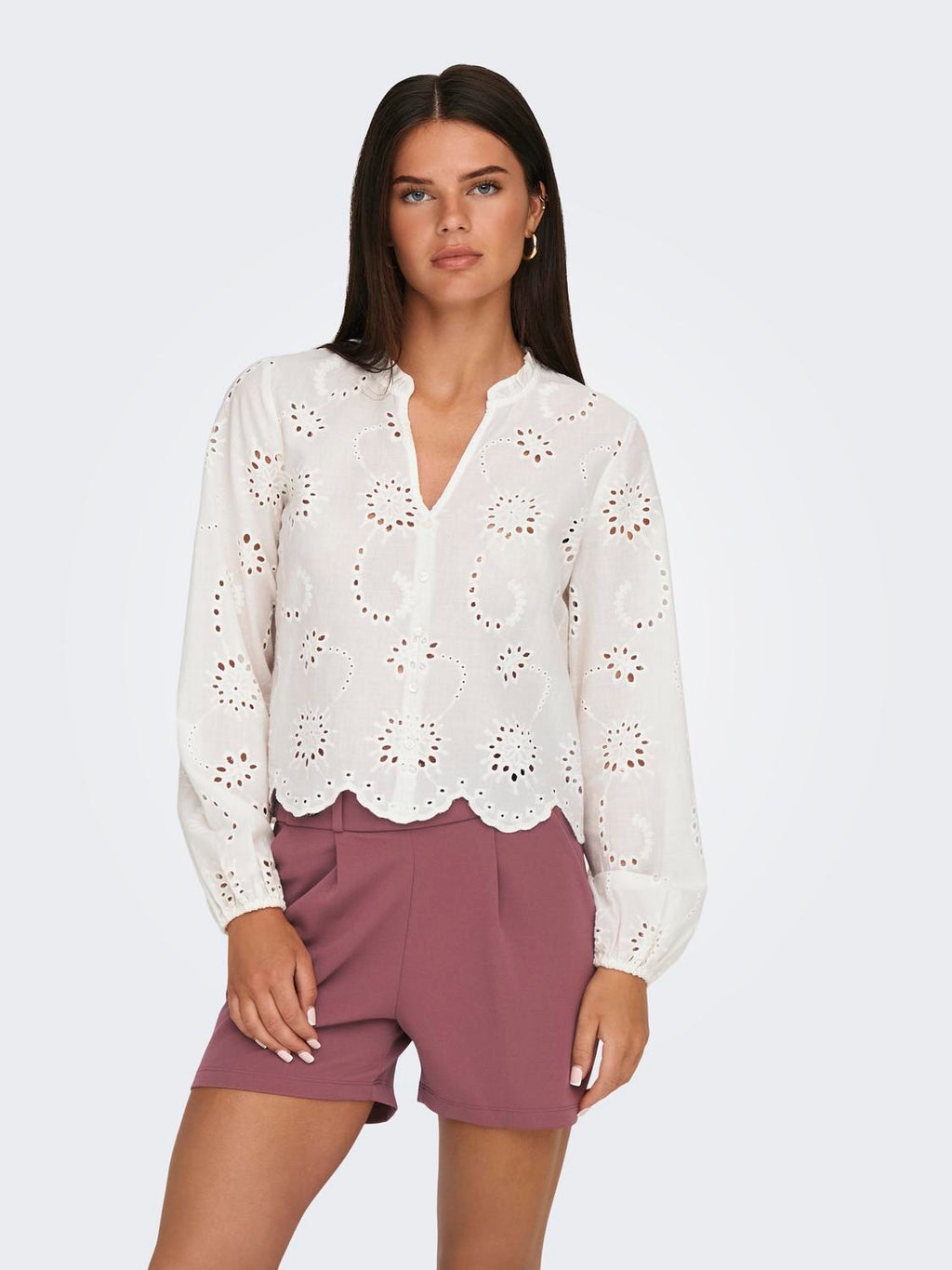 JDYDITTE L/S EMBRODERIE  SHIRT