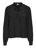 JDYLIMA LIFE L/S TIE DETAIL TOP WVN DIA