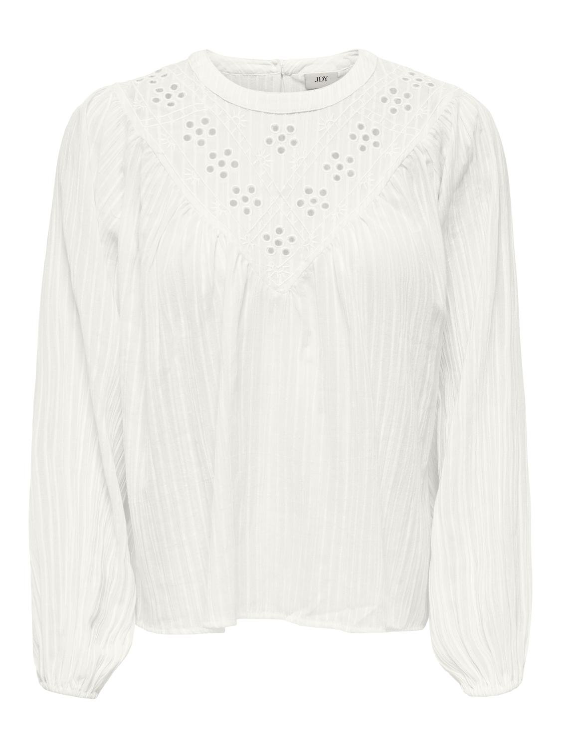 JDYSIA L/S EMBROIDERY TOP