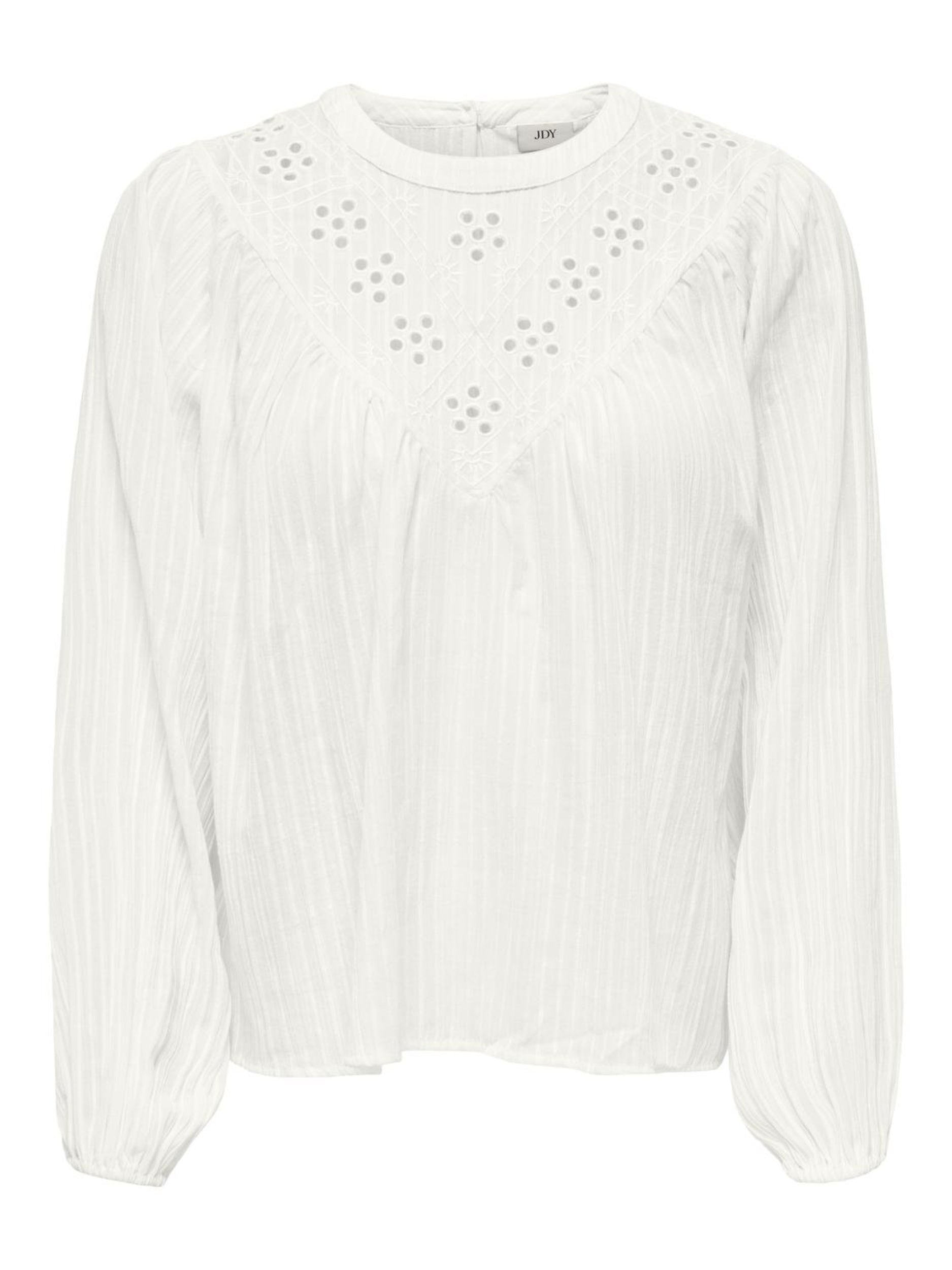 JDYSIA L/S EMBROIDERY TOP