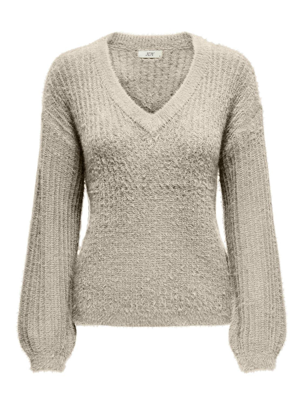 JDYJOLA STRUCTURE L/S V-NECK PULL