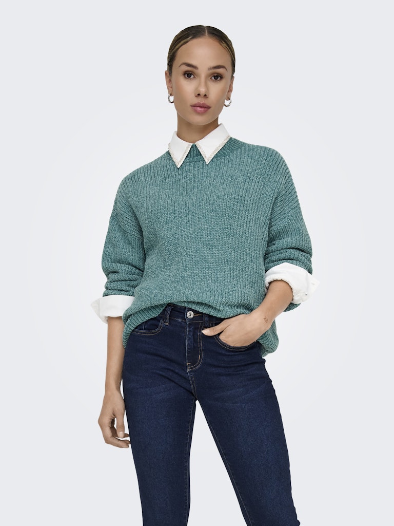 JDYMELIA L/S HIGH NECK PULLOVER