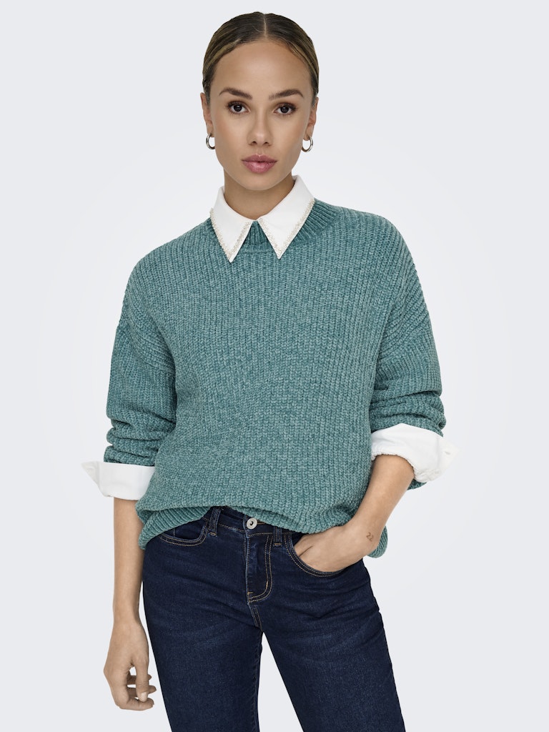 JDYMELIA L/S HIGH NECK PULLOVER