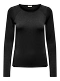 JDYKAISER L/S GLITTER O-NECK TOP