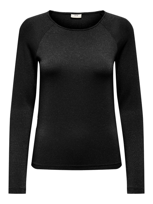 JDYKAISER L/S GLITTER O-NECK TOP