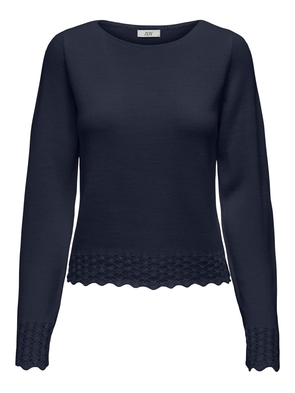 JDYGRACE L/S BOATNECK STRUC PULLOVER KNT