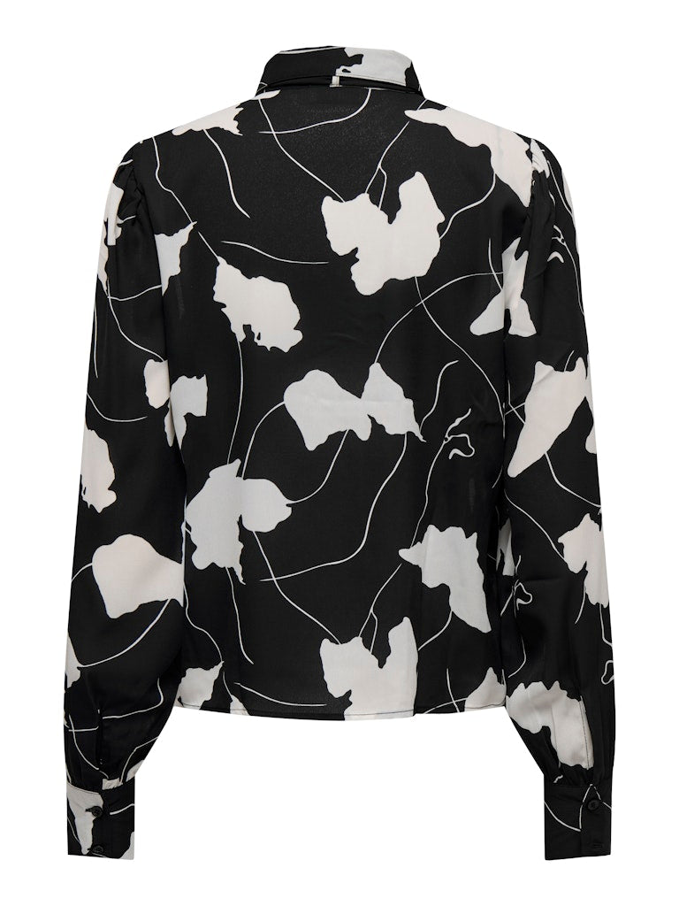 JDYBASE LIFE BOEY LIFE L/S BOW SHIRT