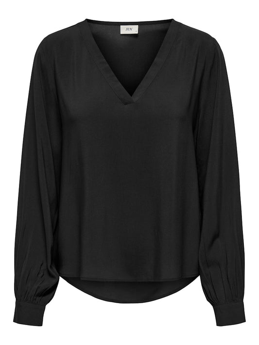 JDYLAUREL LIFE L/S V-NECK TOP