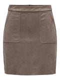 JDYLORETTA FAUX SUEDE MINI SKIRT
