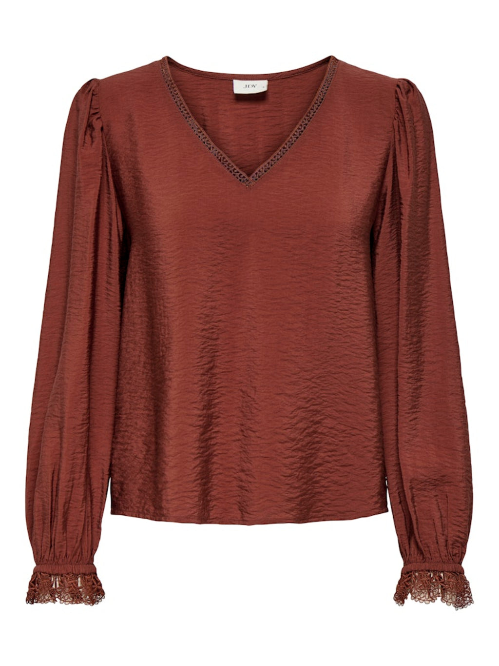 JDYCAMILLE L/S LACE V-NECK TOPq