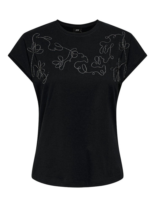 JDYANYA LIFE S/S EMB TOP