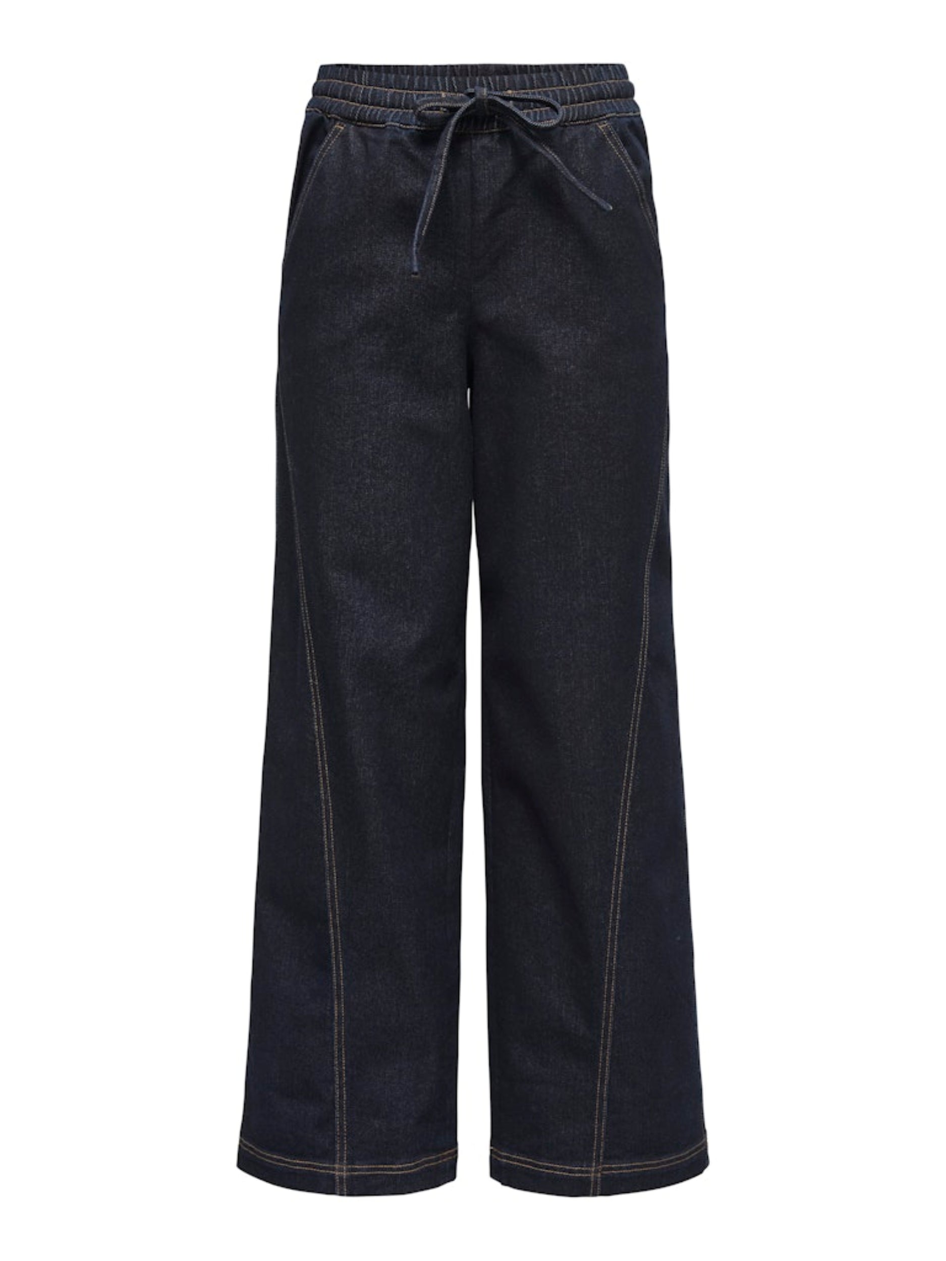 JDYRICKY MIDWAIST WIDE JEANS DNM