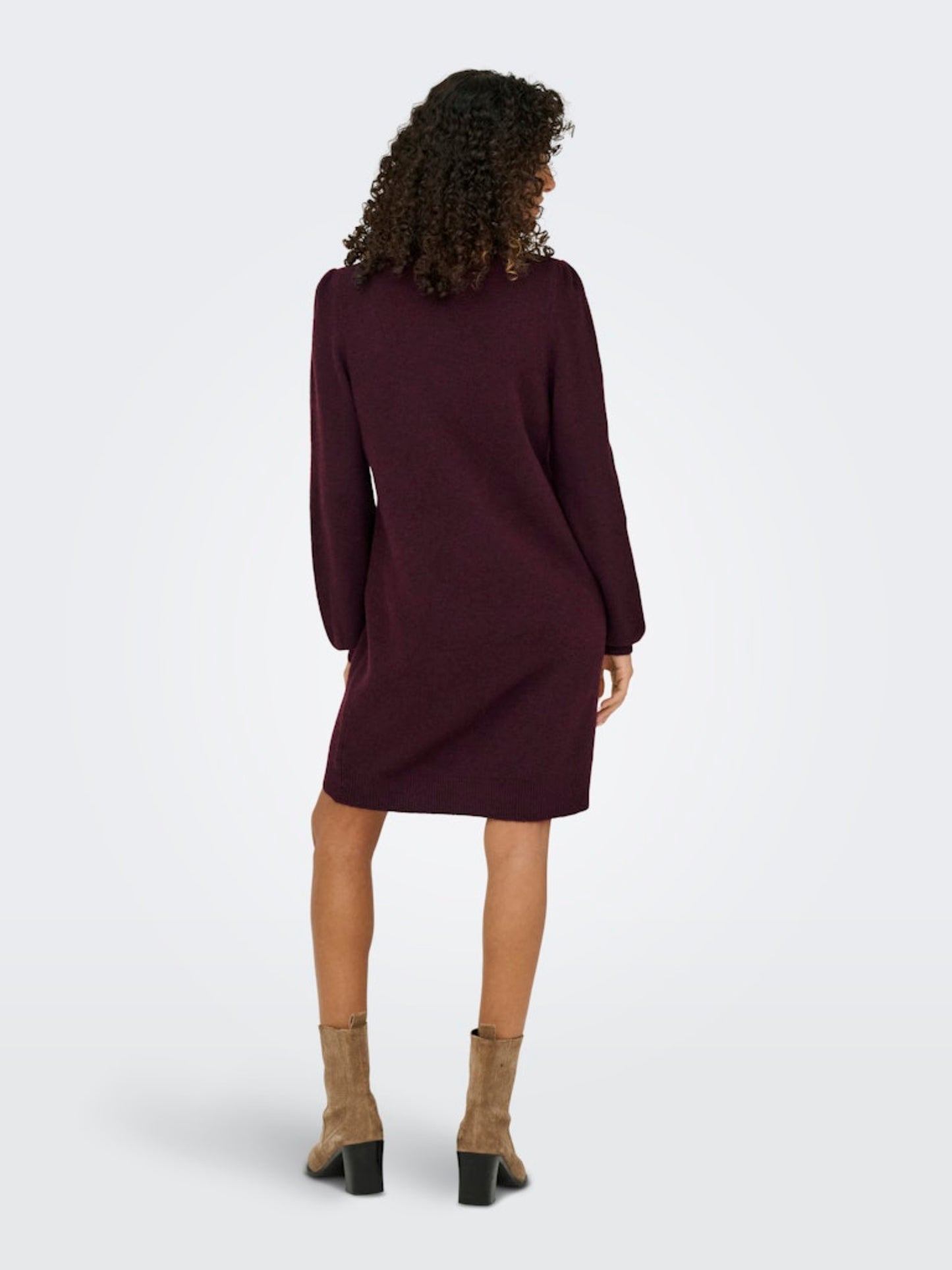 JDYRUE LIFE L/S HIGH NECK DRESS