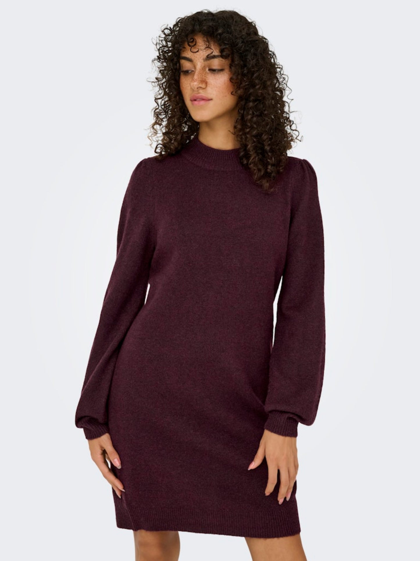 JDYRUE LIFE L/S HIGH NECK DRESS