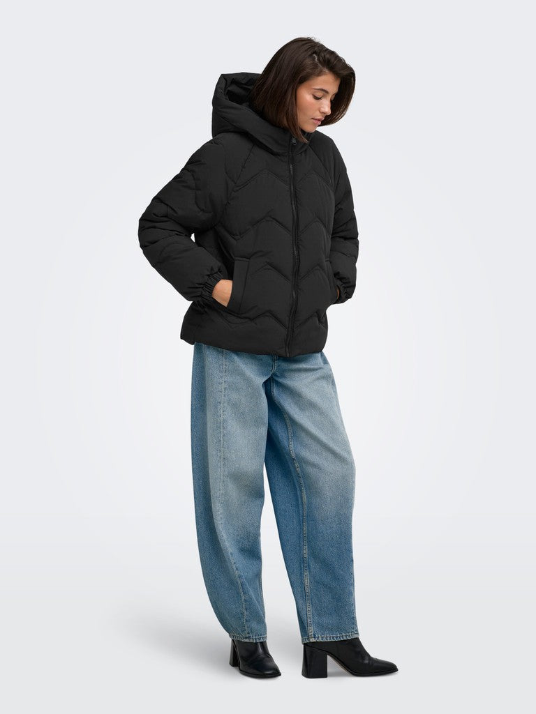 JDYPOWER SHORT HOOD PUFFER