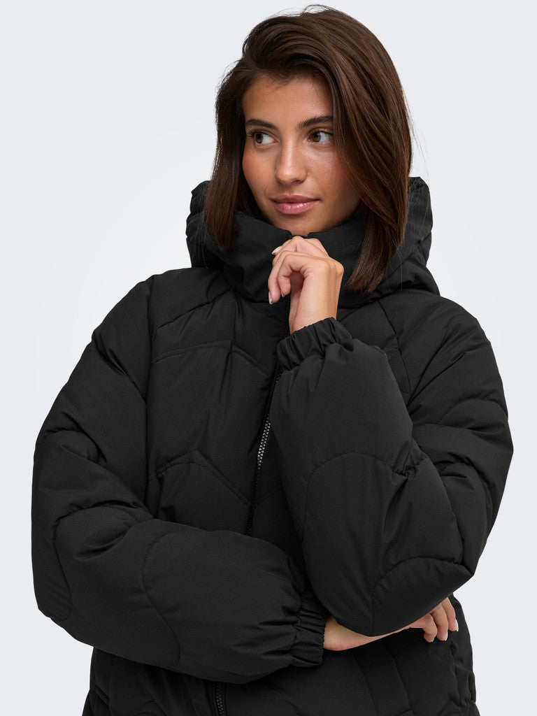 JDYPOWER SHORT HOOD PUFFER