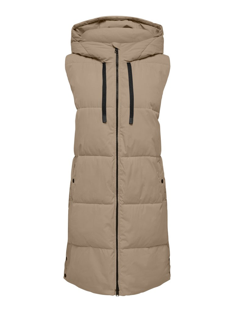 JDYBLAIR LONG HOOD WAISTCOAT