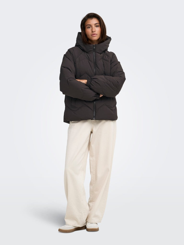 JDYPOWER SHORT HOOD PUFFER