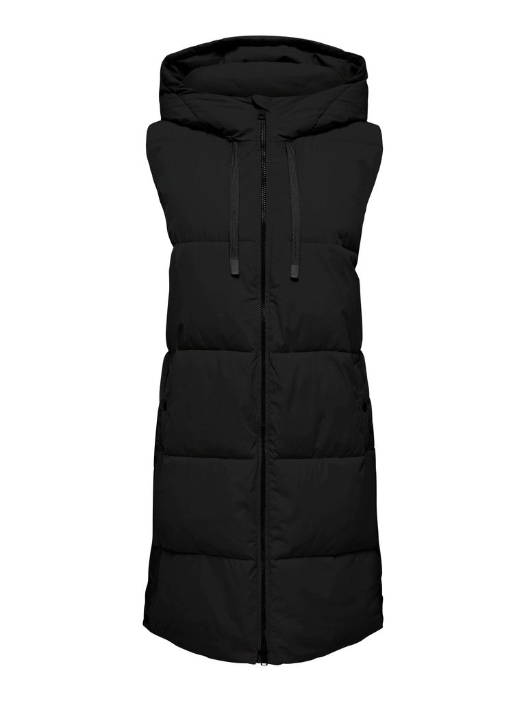 JDYBLAIR LONG HOOD WAISTCOAT