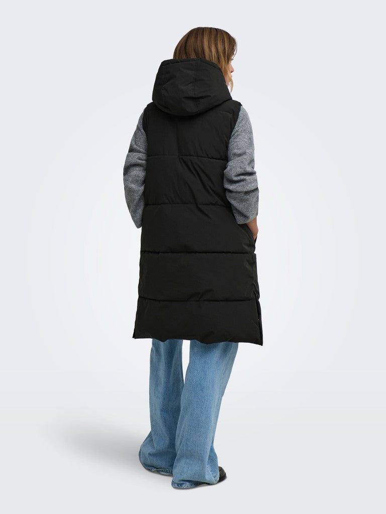 JDYBLAIR LONG HOOD WAISTCOAT