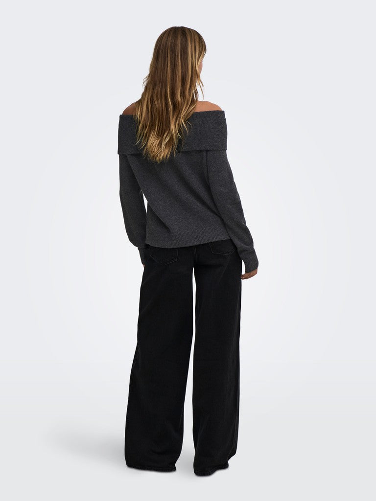 JDYALIANA L/S OFFSHOULDER PULLO