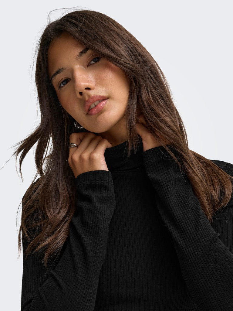 JDYRENO L/S HIGHNECK TOP
