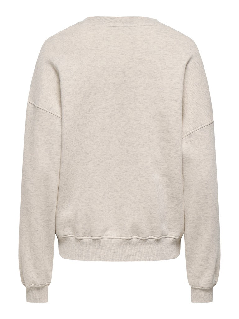 JDYMESA L/S O-NK EMB SWEAT