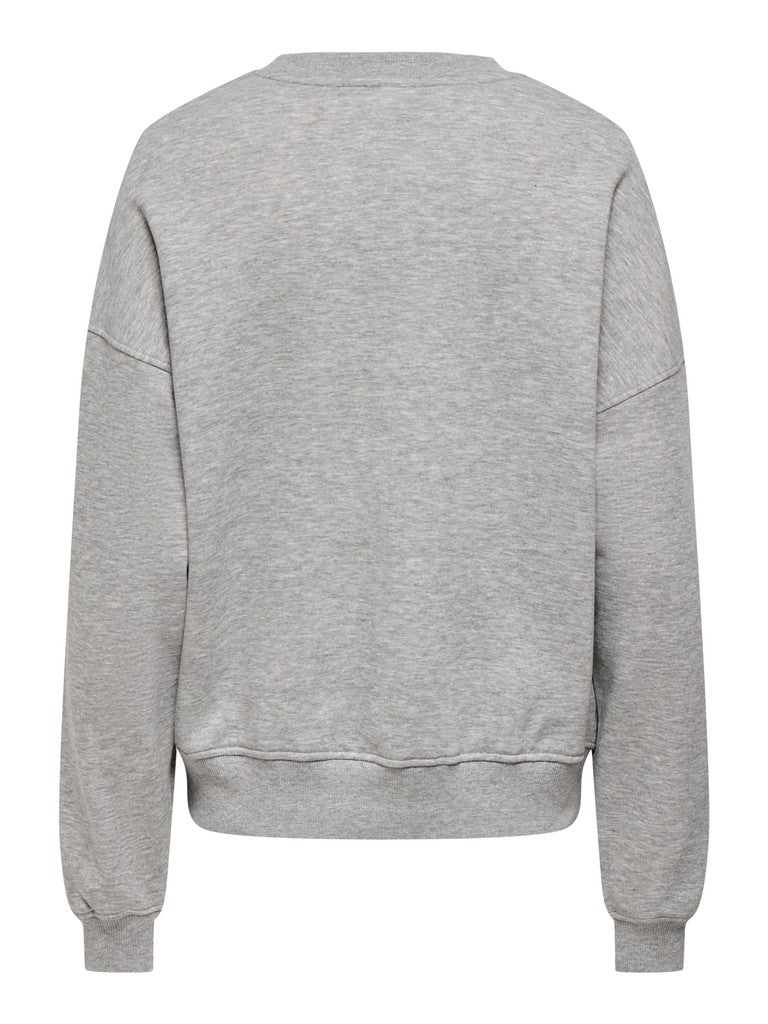 JDYMESA L/S O-NK EMB SWEAT