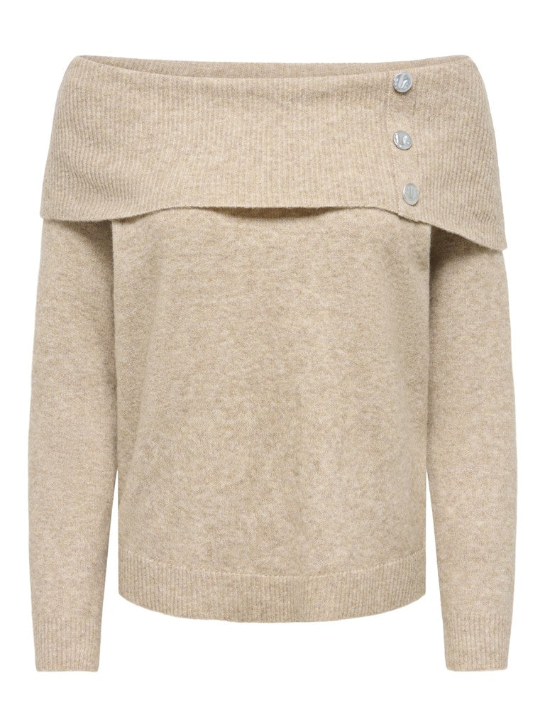 JDYALIANA L/S OFFSHOULDER PULLO