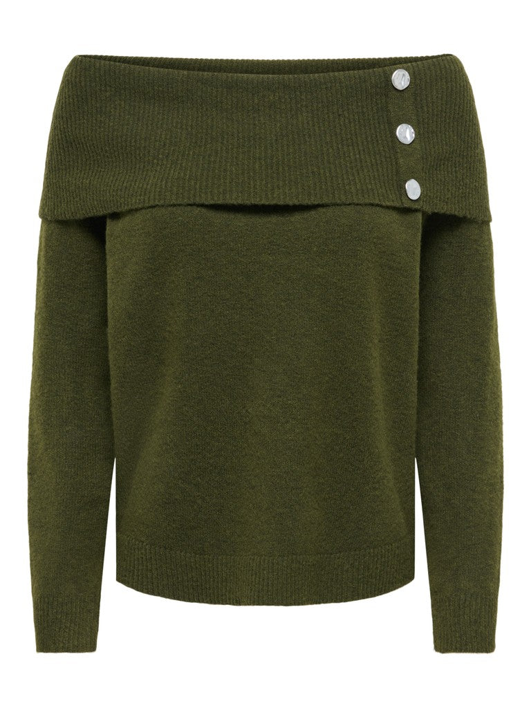 JDYALIANA L/S OFFSHOULDER PULLO