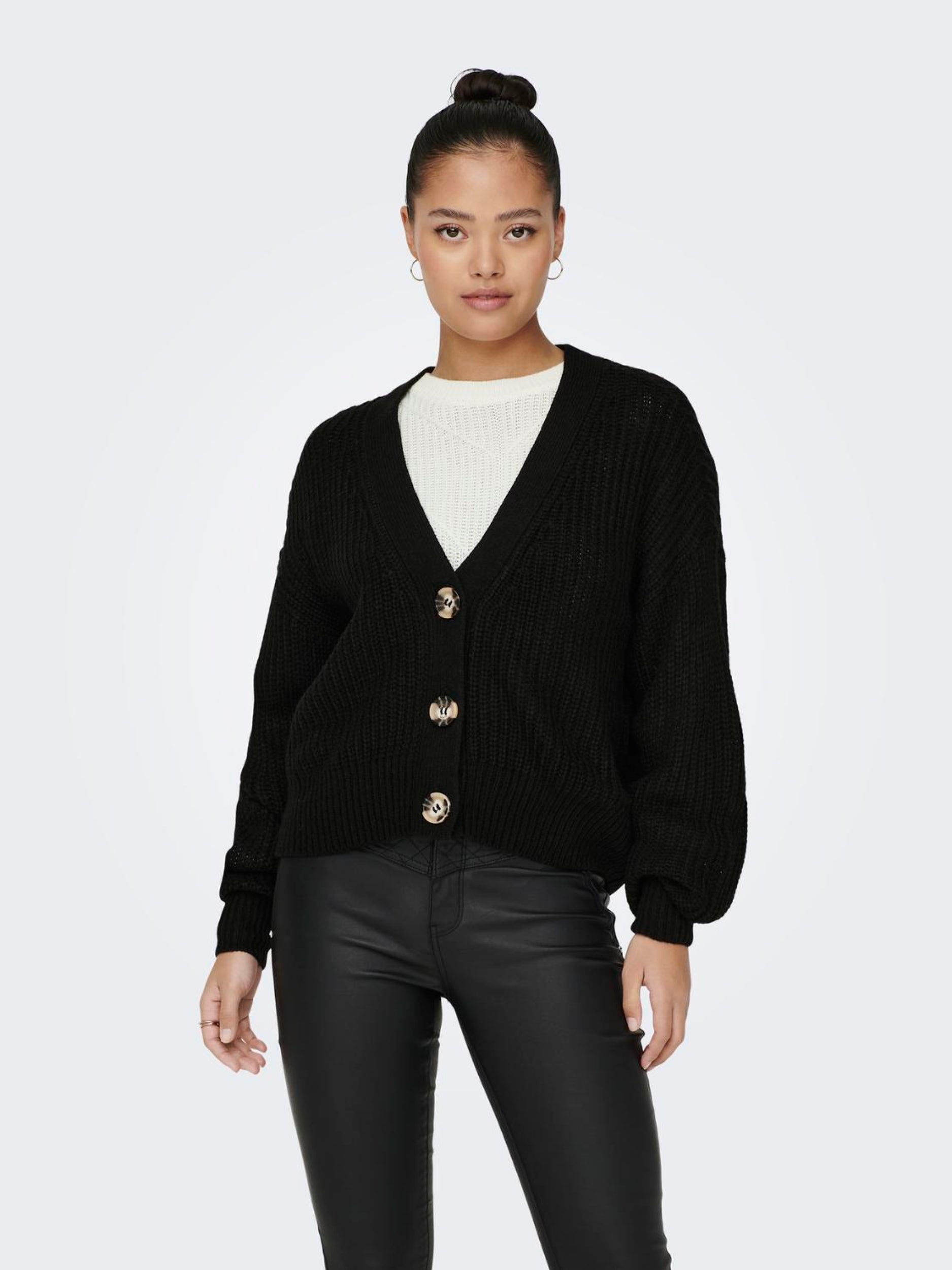 JDYJUSTY L/S SHORT CARDIGAN
