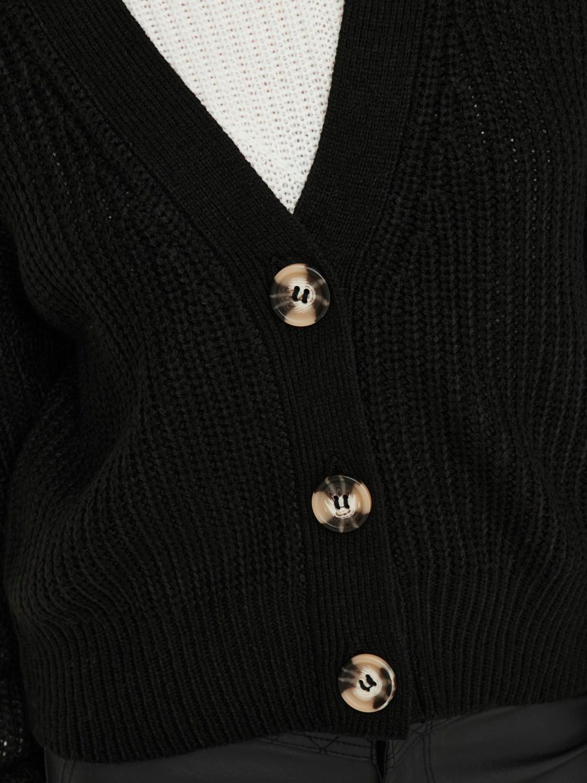 JDYJUSTY L/S SHORT CARDIGAN