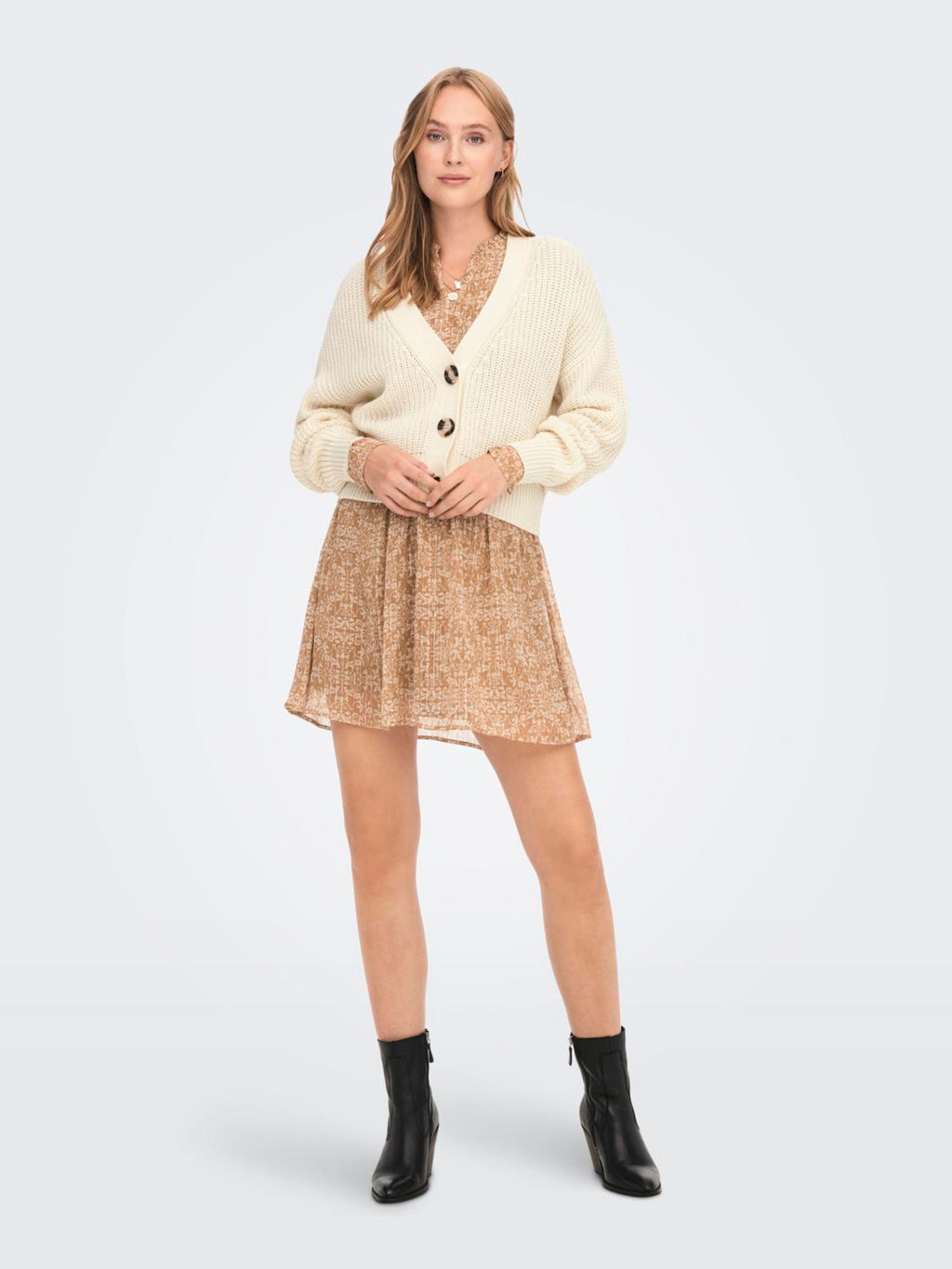 JDYJUSTY L/S SHORT CARDIGAN