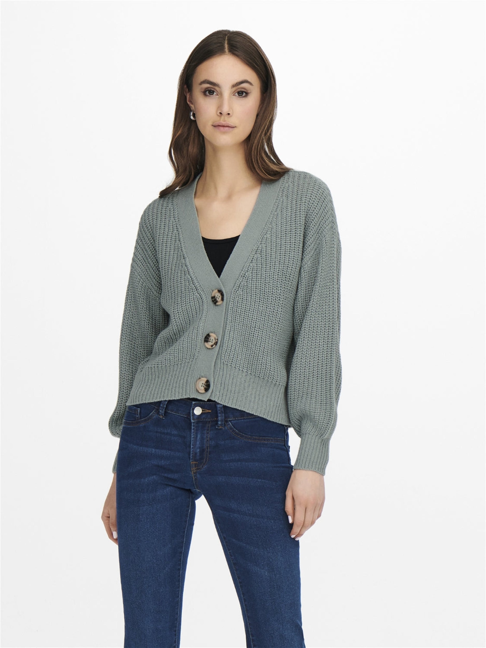 JDYJUSTY L/S SHORT CARDIGAN