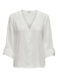 JDYDIANA LIFE 7/8 DOBBY SHIRT