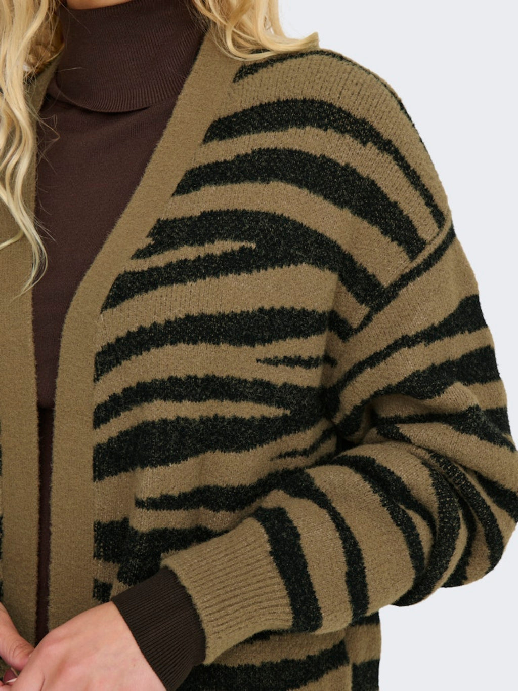 JDYLORRAINE ANIMAL L/S LONG CARDIGAN