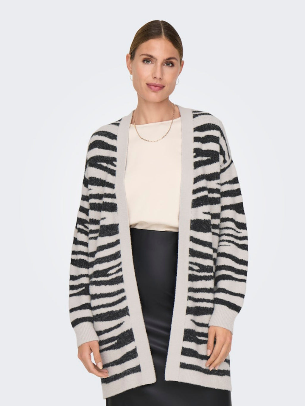 JDYLORRAINE ANIMAL L/S LONG CARDIGAN