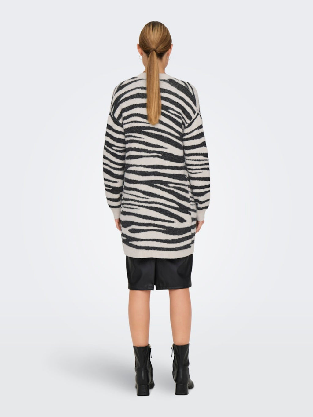 JDYLORRAINE ANIMAL L/S LONG CARDIGAN