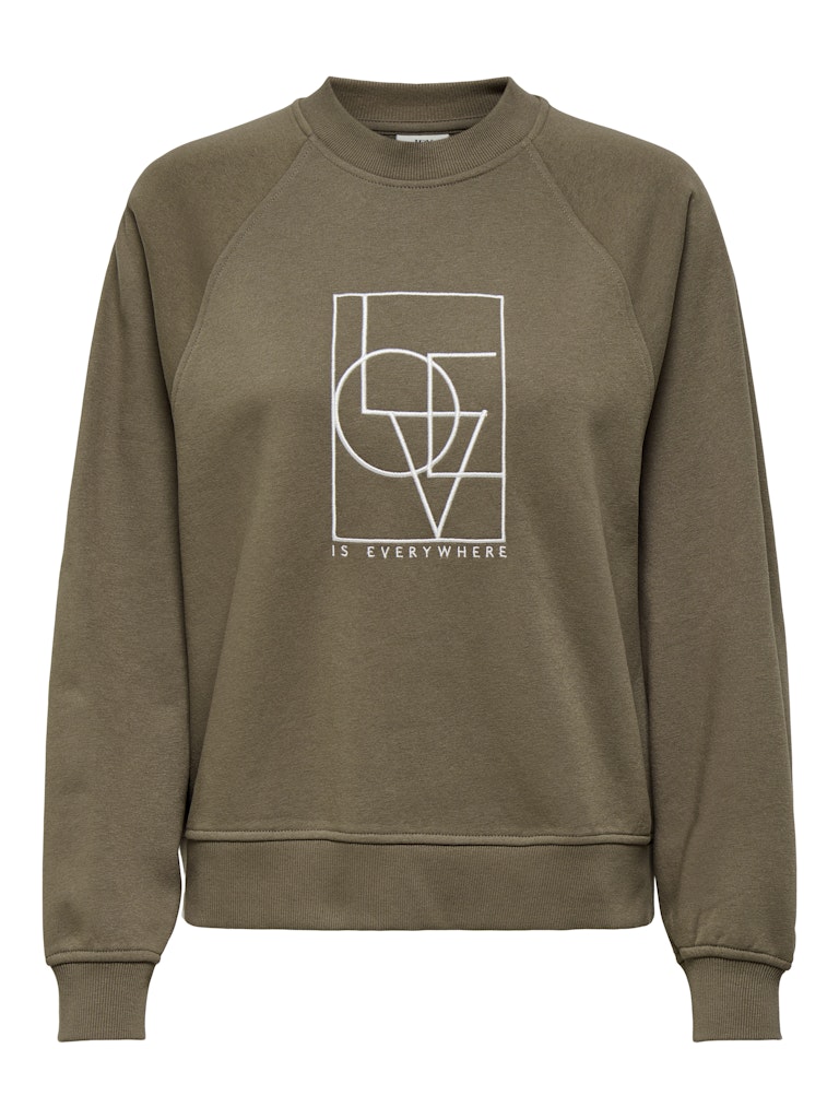 JDYBAMBI L/S EMB SWEAT