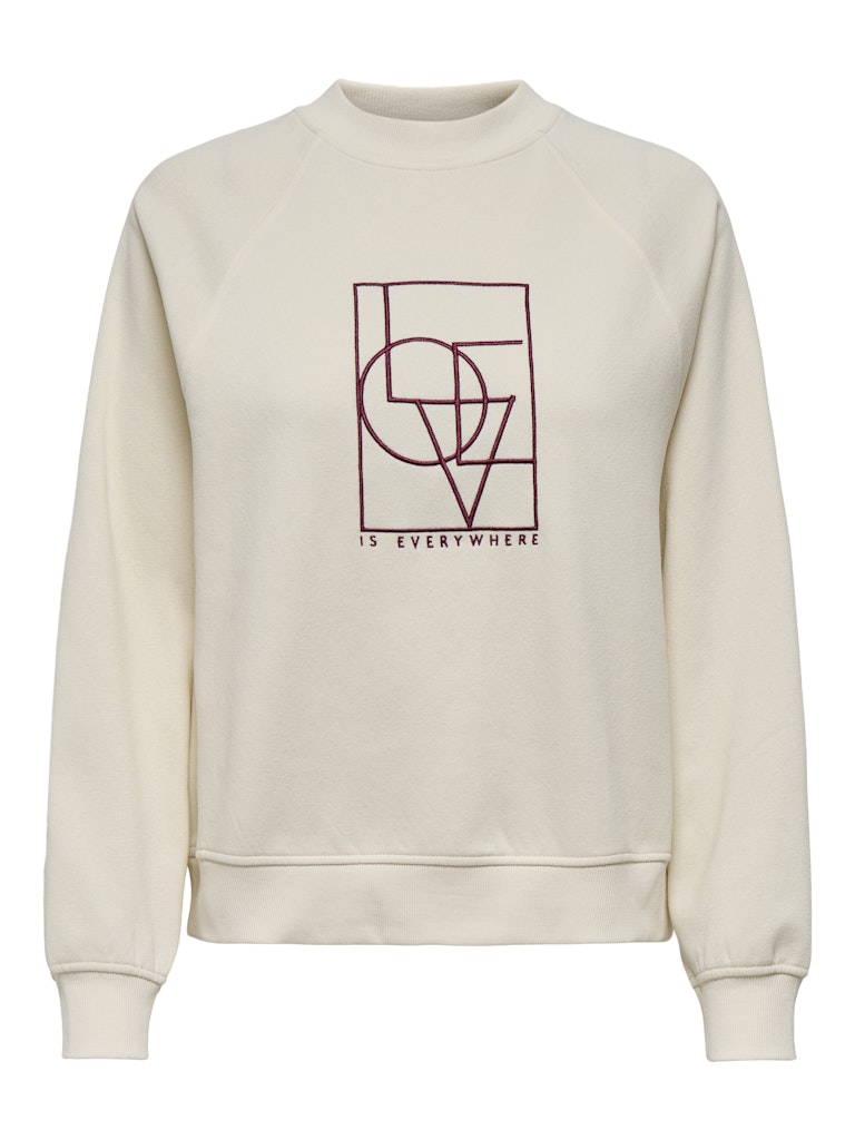 JDYBAMBI L/S EMB SWEAT