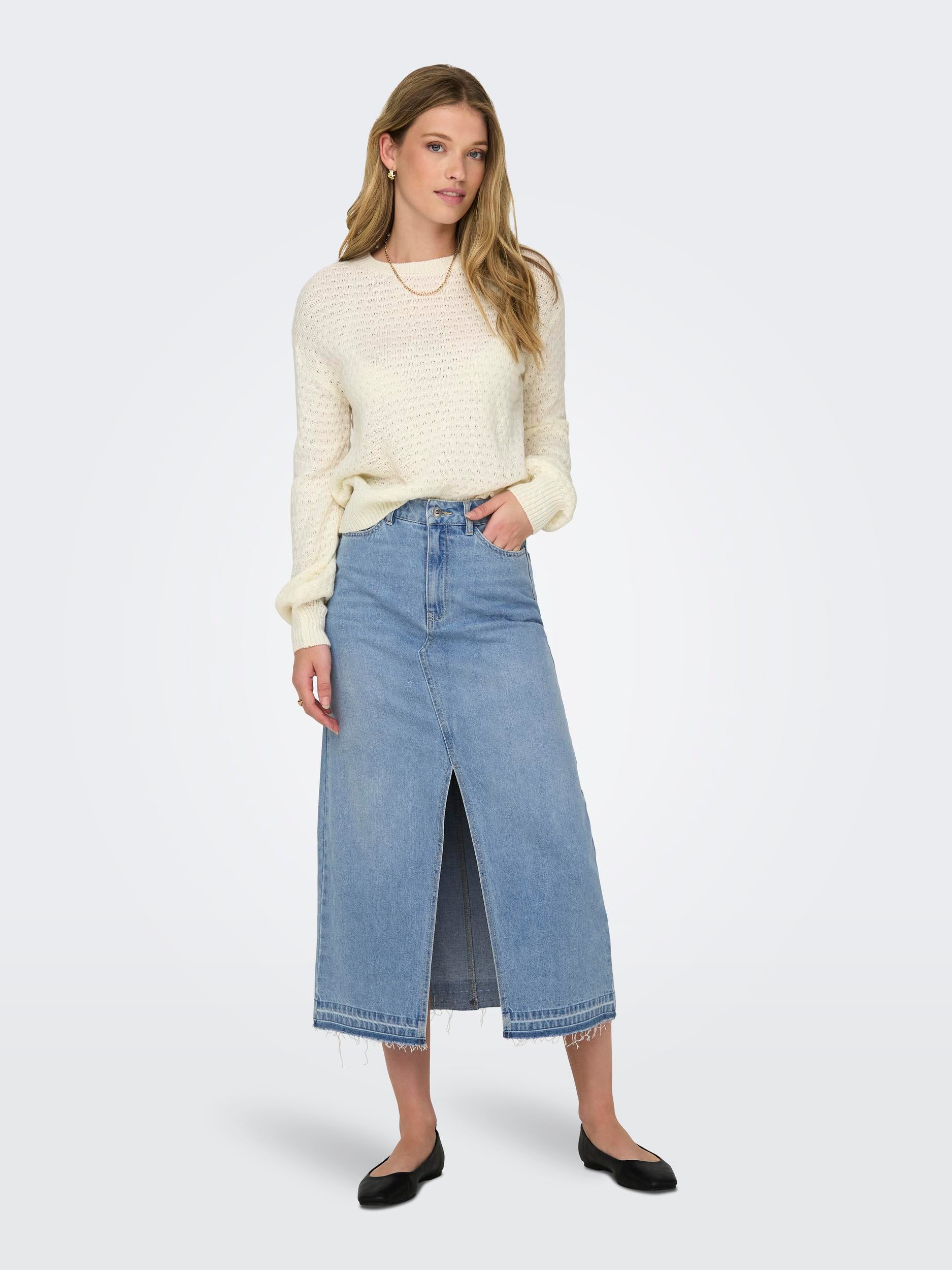 JDYBELLA HW LONG SKIRT