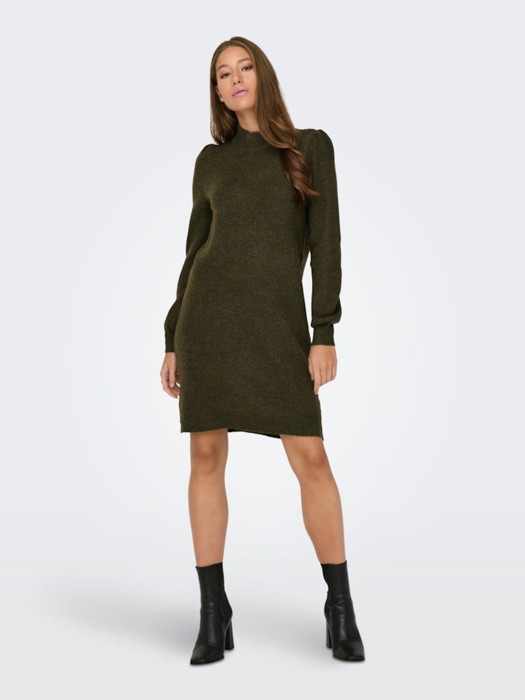 JDYRUE LIFE L/S HIGH NECK DRESS