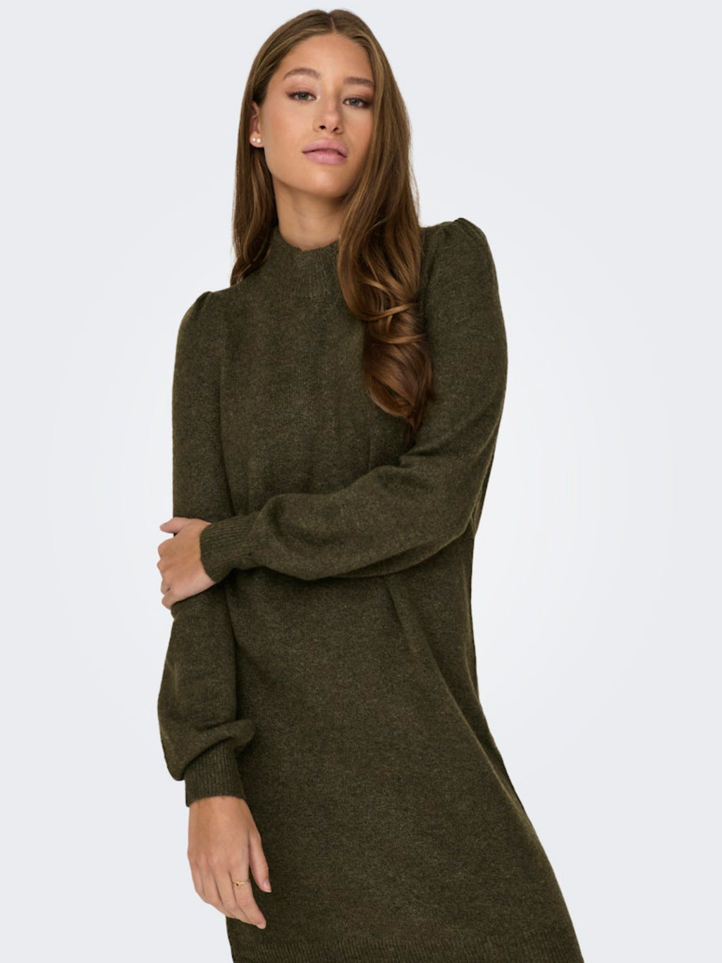 JDYRUE LIFE L/S HIGH NECK DRESS