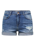 JDYBLUME MW FOLD-UP SHORTS DEST. MIX