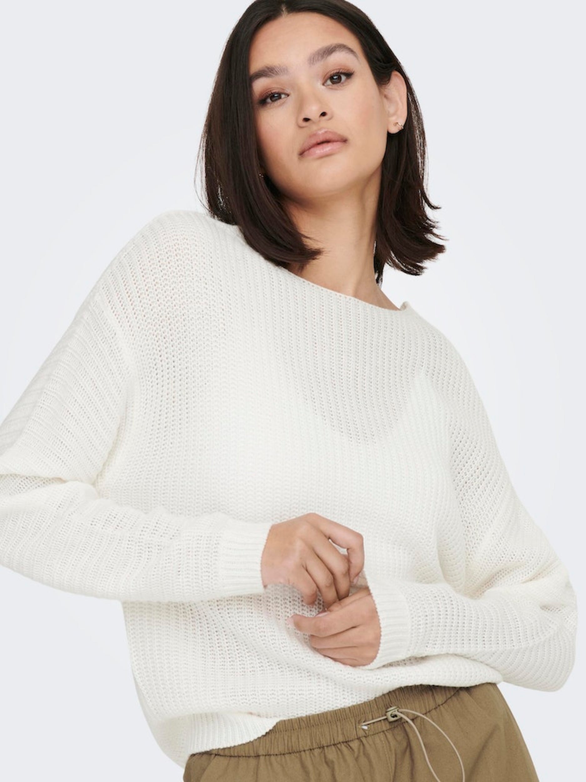 JDYJUSTY MAYA L/S REVS. PULLOVER